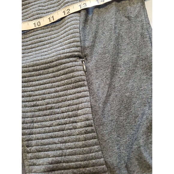 Mondetta Meduim Jacket Lightweight Zipoed Gray Textured Pockets Womens - Picture 8 of 16